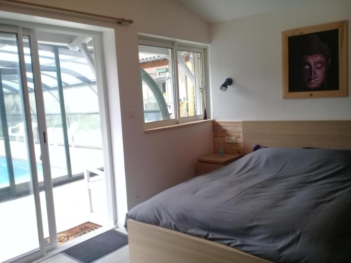 Chambre Double "Le Pecher" Saillans Saillans  ภายนอก รูปภาพ