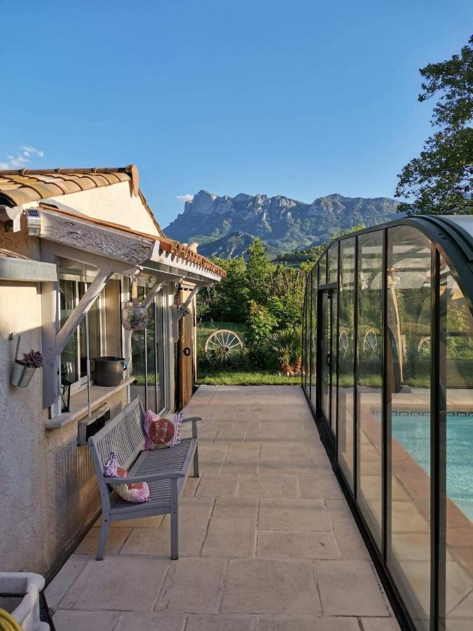 Chambre Double "Le Pecher" Saillans Saillans  ภายนอก รูปภาพ