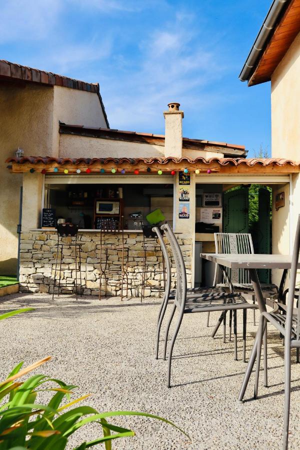 Chambre Double "Le Pecher" Saillans Saillans  ภายนอก รูปภาพ